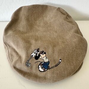 Walt Disney World Experience Tan Mickey Mouse Golf Collection Hat Paddy Cap